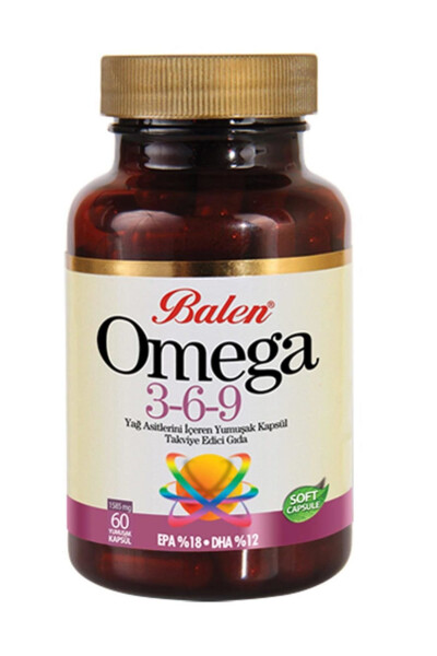 Омега 3-6-9 1200 мг 100 капсул - BALEN