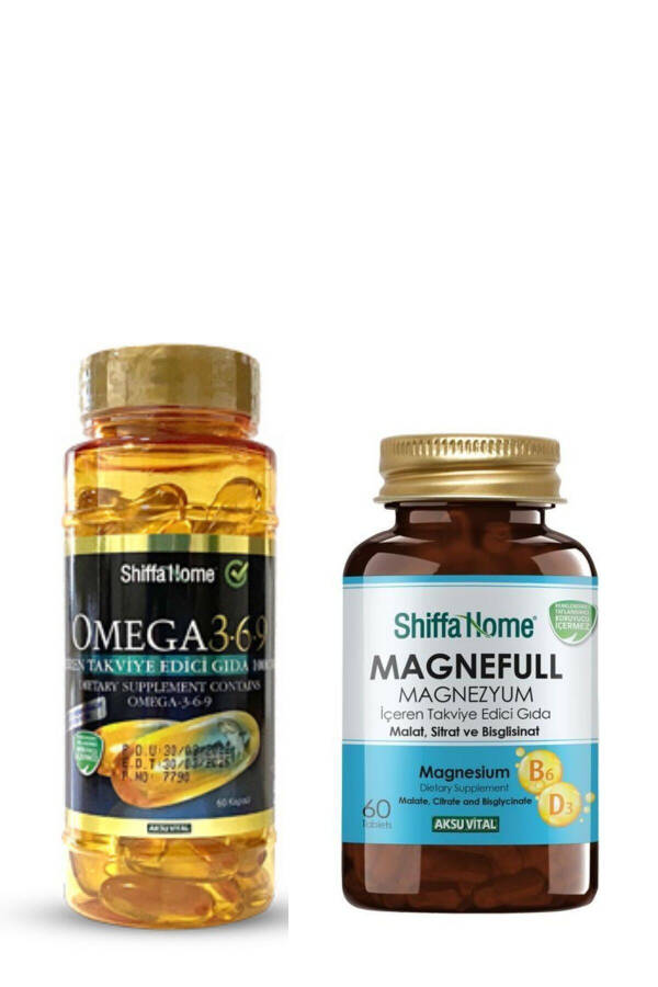 OMEGA 3-6-9 60X1000 SOFTJEL & MAGNEFULL 60 TABLET - 1