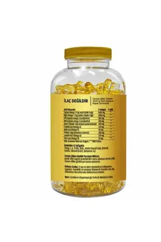 Omega 3-6-9 Balık Yağı Dha-epa 90 Softgel - FLX (1)