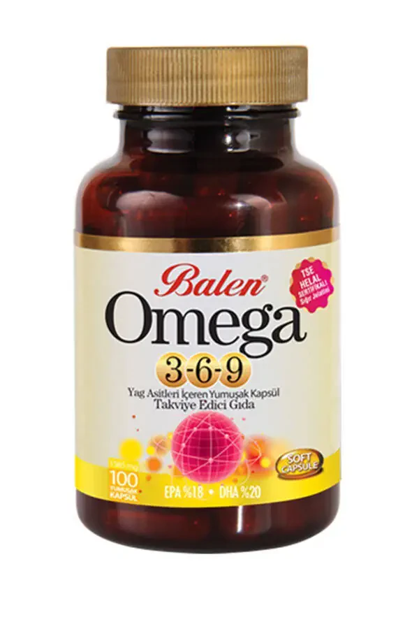 Omega 3-6-9 Omega 3 6 9 100 Softgel X 1585 Mg Fish Oil Omega 3 Softgel - 1