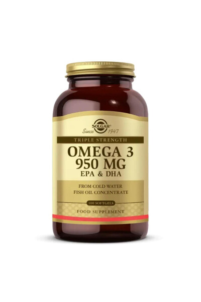 Omega 3 950 Mg 100 Kapsül Balık Yağı - 13