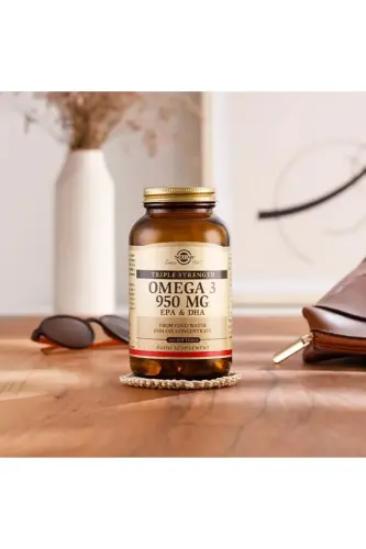 Omega 3 950 Mg 100 Kapsula Baliq Yog'i - SOLGAR (1)