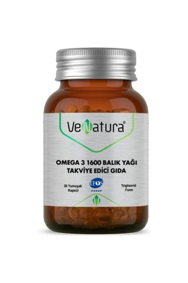 Omega 3 Balık Yağı 1600 Mg 30 Yumuşak Kapsül - 5