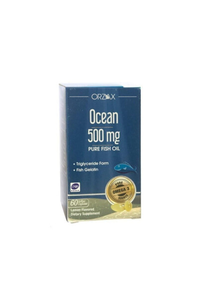 Omega 3 Balık Yağı 500 Mg (60 Kapsül) - 1