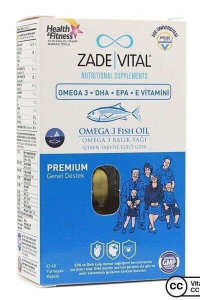 Omega 3 Balık Yağı Premium 45 Kapsül - 10