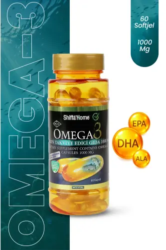 Omega 3 Baliq Yog'i 1000 Mg 60 Softjel - 1