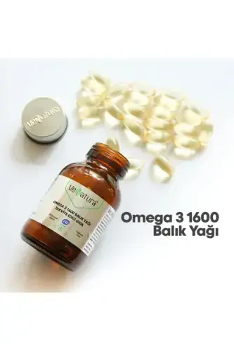 Omega 3 Baliq Yog'i 1600 Mg 30 Yumshoq Kapsula - 3