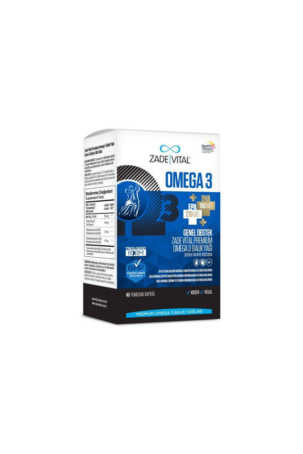 Omega 3 Baliq Yog'i Premium 45 Kapsula - 5