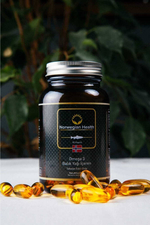 Omega 3 Fish Oil Capsules (60 Capsules) X 2 Pack - 2