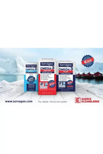 Omega 3 High Dha Pure Norwegian Fish Oil, 50 Capsules, 1000 Mg - 6