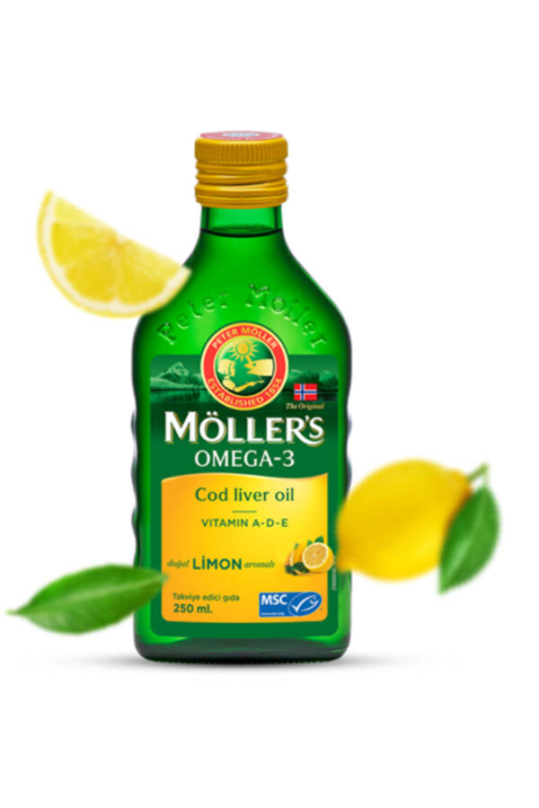 Omega-3 Limon Aromalı Balık Yağı Şurubu 250 ml - 4