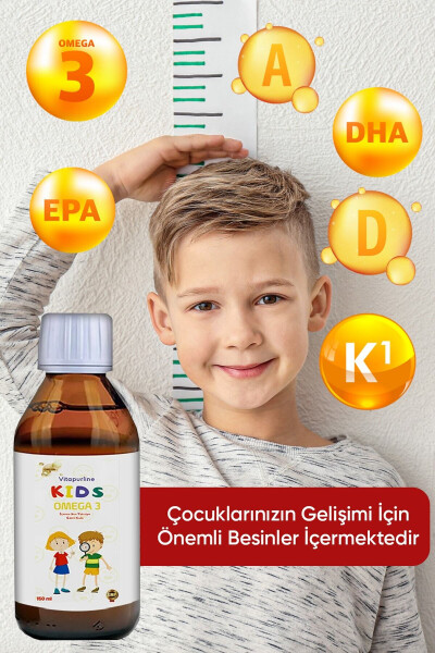 Omega 3 Syrup with Cocoa and Banana Flavor for Children 150 Ml - 11