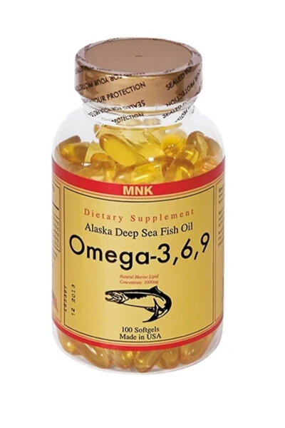Omega 3 6 9 Balık Yağı 100 Softgel Abd - MNK
