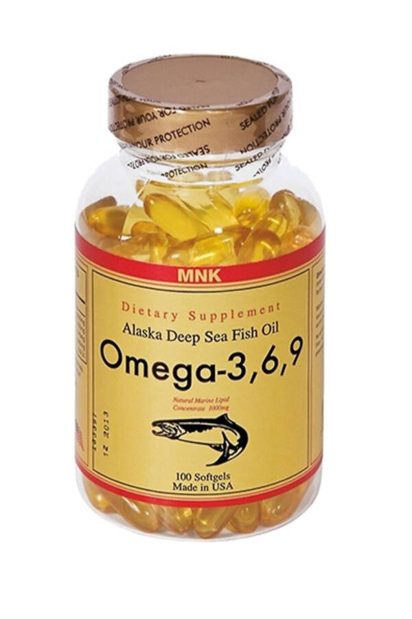 Omega 3 6 9 Balık Yağı 100 Softgel Abd - 1