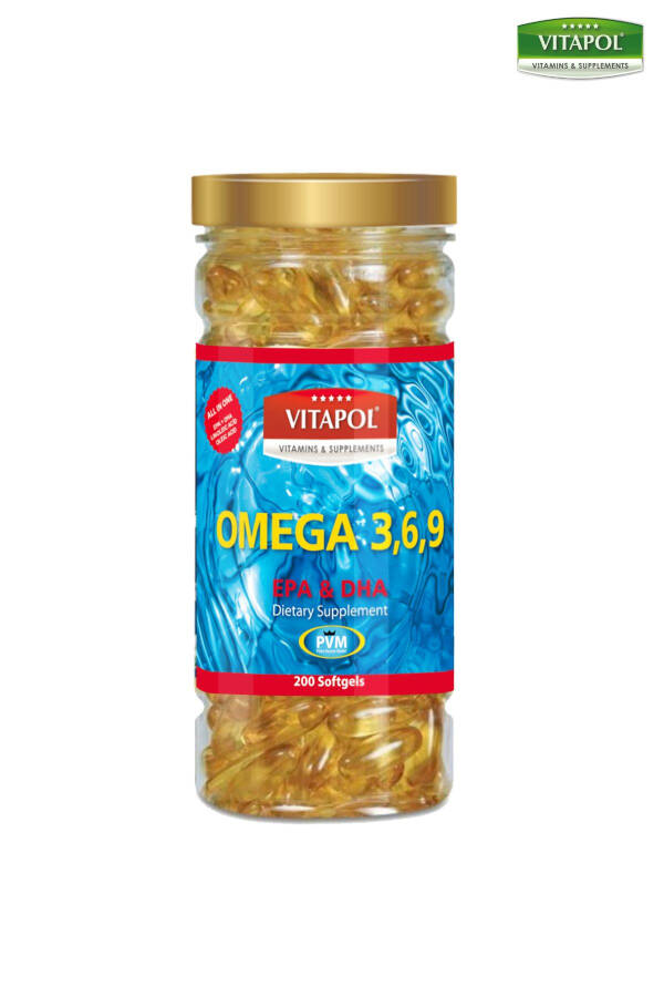 Omega 3.6.9 Balık Yağı 200 Softgel - 1