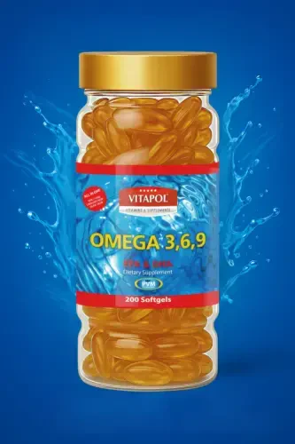 Omega 3.6.9 Baliq Yog'i 200 Softgel - 1