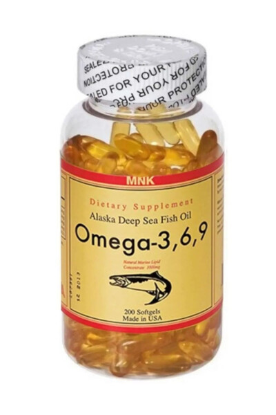 Omega 3.6.9 Fish Oil 200 Softgels - 1