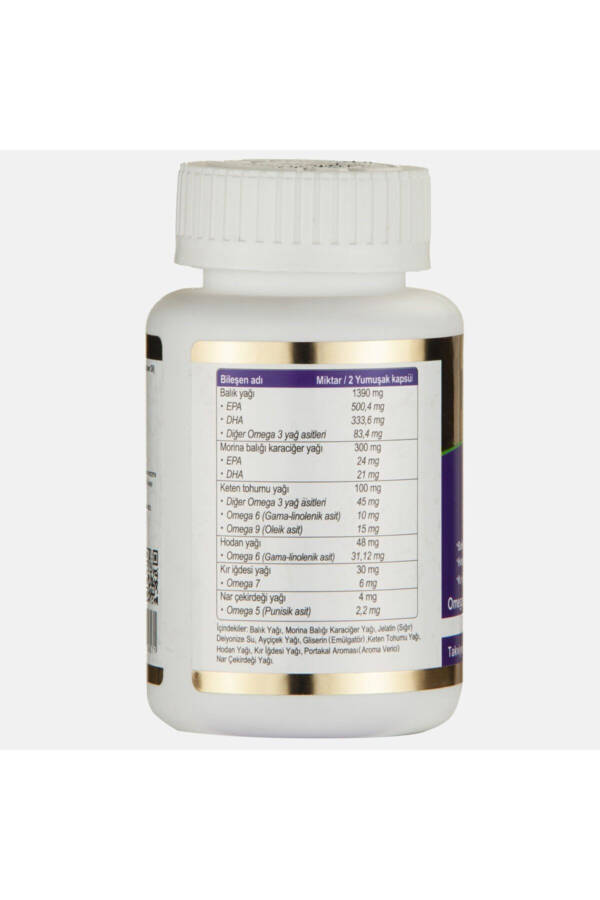 Omega 60 dona 3-5-6-7-9-11 (treska jigar yog'i) - 6