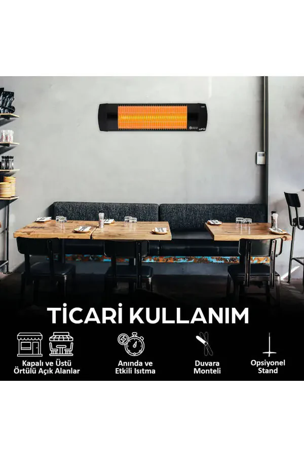 Omri 12 Termometrli Gorizontal va Vertikal Isitgich - 7