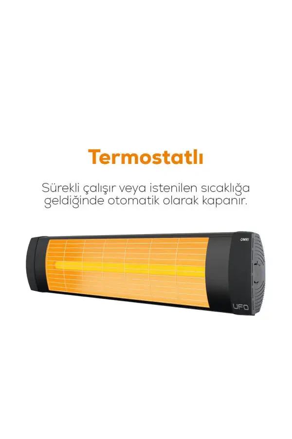 Omri 12 Thermostat Controlled Horizontal and Vertical Heater - 6