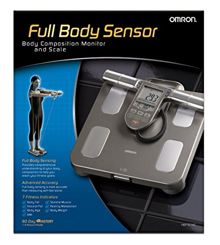 Omron Body Composition Monitor with Scale - 7 Fitness Indicators & 90-Day Memory - 4