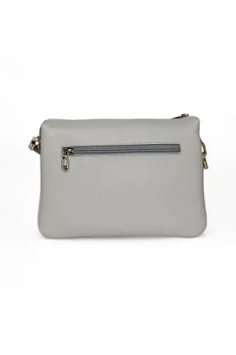 Omuz Çantası 101010042-Gri - 4