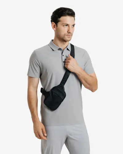 Shoulder Bag - BLACK - 1