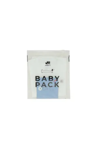 Omuz Çıtçıtlı Kısa Kollu Basic Body - Beyaz - 3