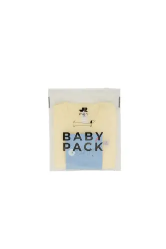 Omuz Çıtçıtlı Kısa Kollu Basic Body - Sarı - 3
