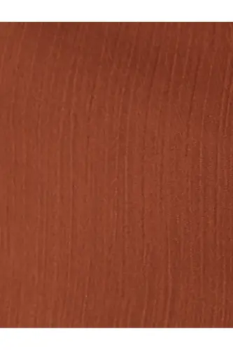 Omuzları Açık Fırfırlı Bluz Crop İnce Askılı-Kahve - 4