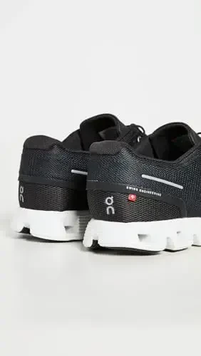 On Men's Cloud 5 Sneakers, Black/White, 11 Medium US - 5