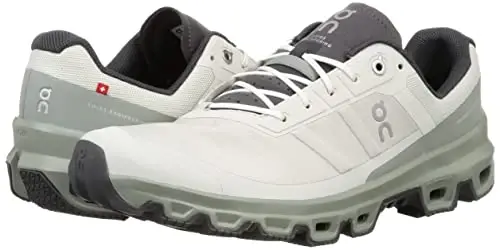 ON Mens Cloudventure Synthetic Textile Ice Kelp Trainers 11 US - 7