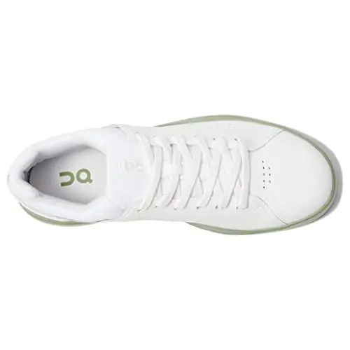 ON Mens The Roger Advantage Textile Synthetic White Reseda Trainers 9 US - ON (1)
