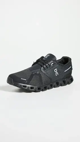 On Men's Cloud 5 Sneakers, All Black, 14 Medium US - 4