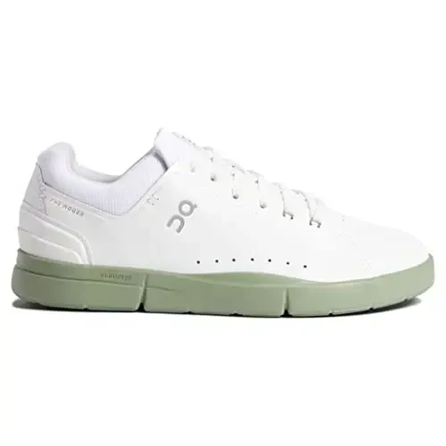ON Mens The Roger Advantage Textile Synthetic White Reseda Trainers 9 US - 1