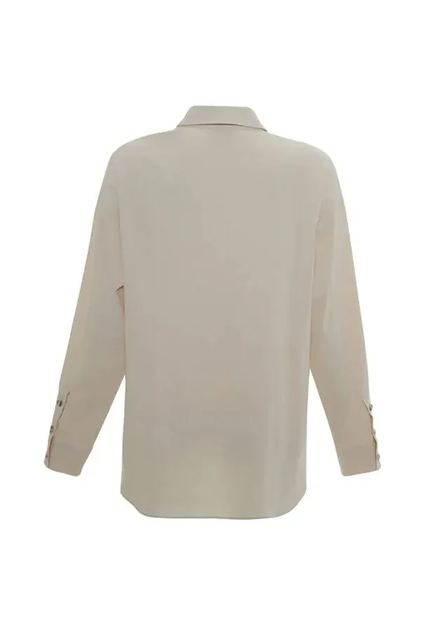 Ön ve Arkası Anler Kup Detaylı Tunik - 3