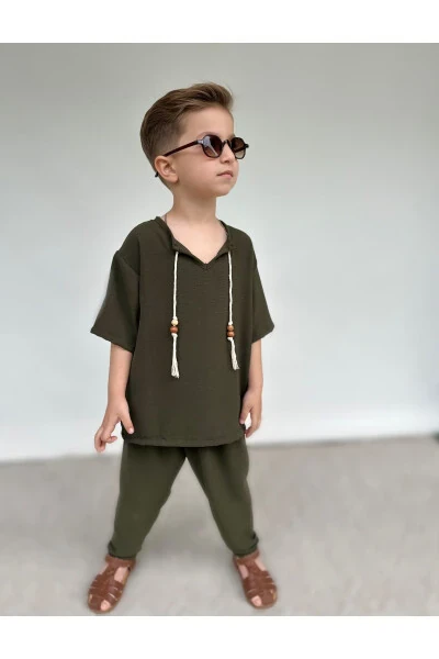 Ona-Bola Kombin Shalvar To'plam - BARIN KIDS (1)