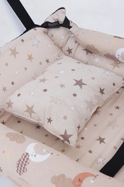 Она ёнида гамак Люкс пахта матодан ясалган артиладиган гамак - COZIBO (1)