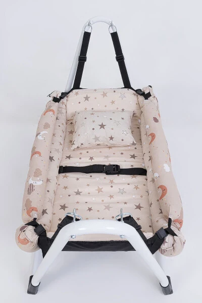 Она ёнида гамак Люкс пахта матодан ясалган артиладиган гамак - 3