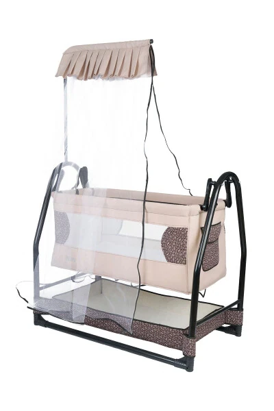 Ona yonboshli beshik, to'rli keng savatli, chivinli hamak beshik + sovg'a sifatida to'shak. - TURHAN BEBE