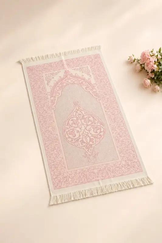 Onajonlar Kuniga Bag'ishlangan Qur'oni Karim sandqli baxmal qirmizi to'qima naqshli jun choyshab tuklar - 7