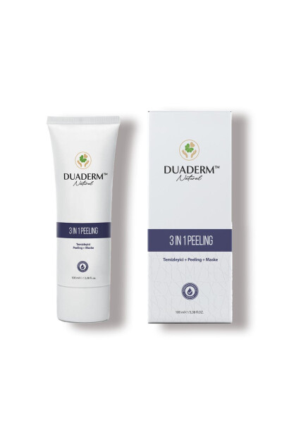 Onarıcı Ve Sıkılaştırıcı 3'ü 1 Arada Cilt Temizleyici Peeling Maske 100ml - 9