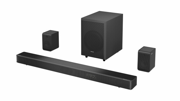 Onarılmış Hisense AX Serisi 5.1.2 Kanallı 420W Soundbar, Kablosuz Subwoofer, Kablosuz Arka Hoparlörler ve Dolby Atmos (AX5120G, 2023 Model) (Yenilenmiş) - 14