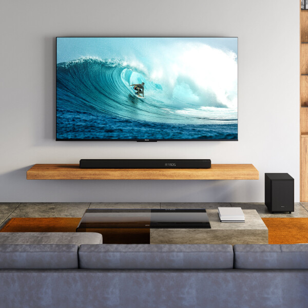 Onarılmış Hisense AX Serisi 5.1.2 Kanallı 420W Soundbar, Kablosuz Subwoofer, Kablosuz Arka Hoparlörler ve Dolby Atmos (AX5120G, 2023 Model) (Yenilenmiş) - 15