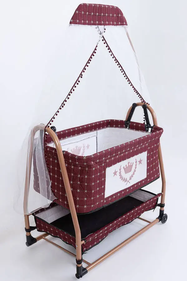 Онаси ёни сават бешик темирли люкс бешик - 1