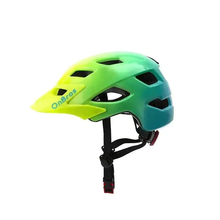 OnBros Kids Bike Helmet - Bike Helmets for 5-14 Boys or Girls with Visor, Children Bicycle Helmet for Skateboard Mountain Scooter Road Cycling, Lightweight and Adjustable 50-57CM - 1