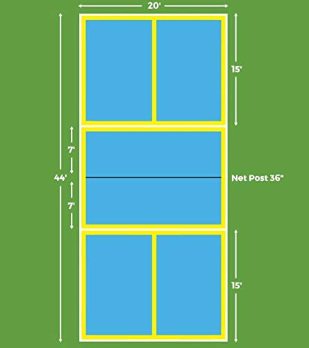 Oncourt Offcourt Deluxe Piklbol Chiziq To'plami - 4