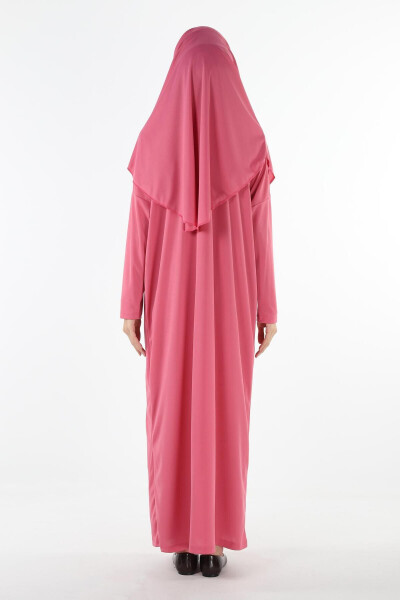 One Piece Non-Slip Headscarf Prayer Dress - 5