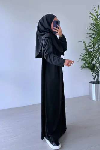 One Piece Prayer Dress - Black - 3