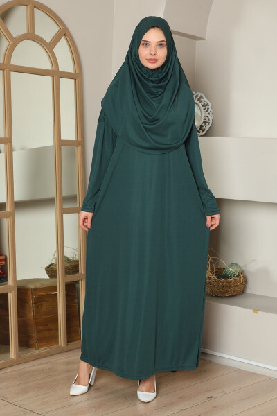 One Piece Prayer Dress Emerald Green - 2